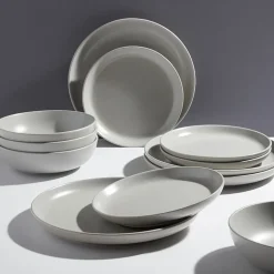 Fieldcrest Legacy Denim 12-pc. Stoneware Dinnerware Set