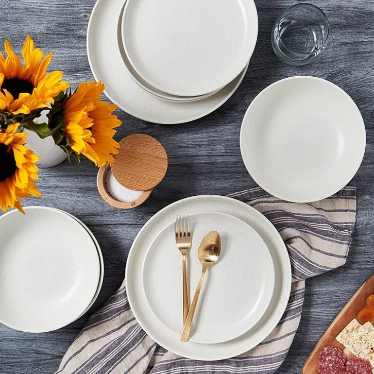 Fieldcrest Legacy Denim 12-pc. Stoneware Dinnerware Set