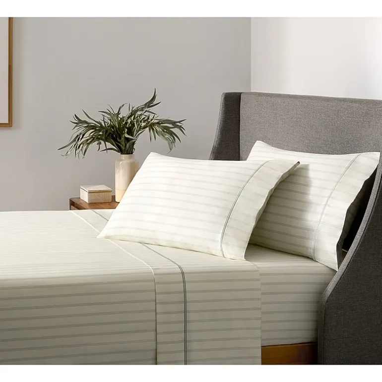 Fieldcrest 400tc Classic Chain Stripe Pillowcase