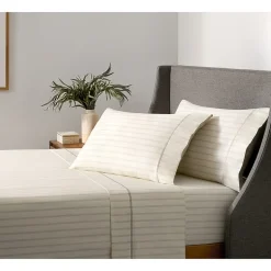 Fieldcrest 400tc Classic Chain Stripe Pillowcase