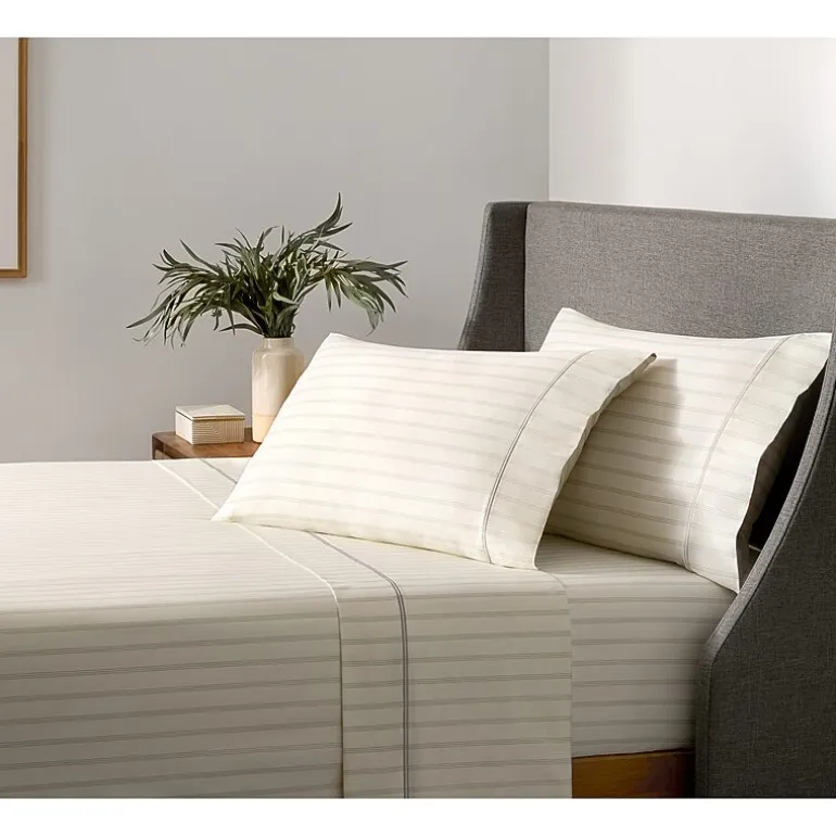 Fieldcrest 400tc Classic Chain Stripe 400tc Sheet Set