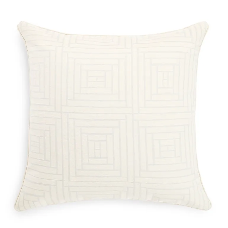 Fieldcrest Woven Geo Square Throw Pillow