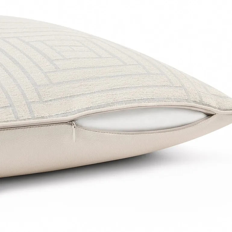Fieldcrest Woven Geo Square Throw Pillow