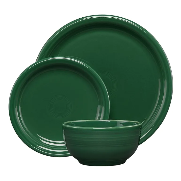 Fiesta Bistro Coupe 3-pc. Ceramic Place Setting
