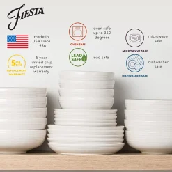 Fiesta Bistro Coupe 12-pc. Dinnerware Set