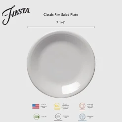 Fiesta Classic Rim Ceramic Salad Plate