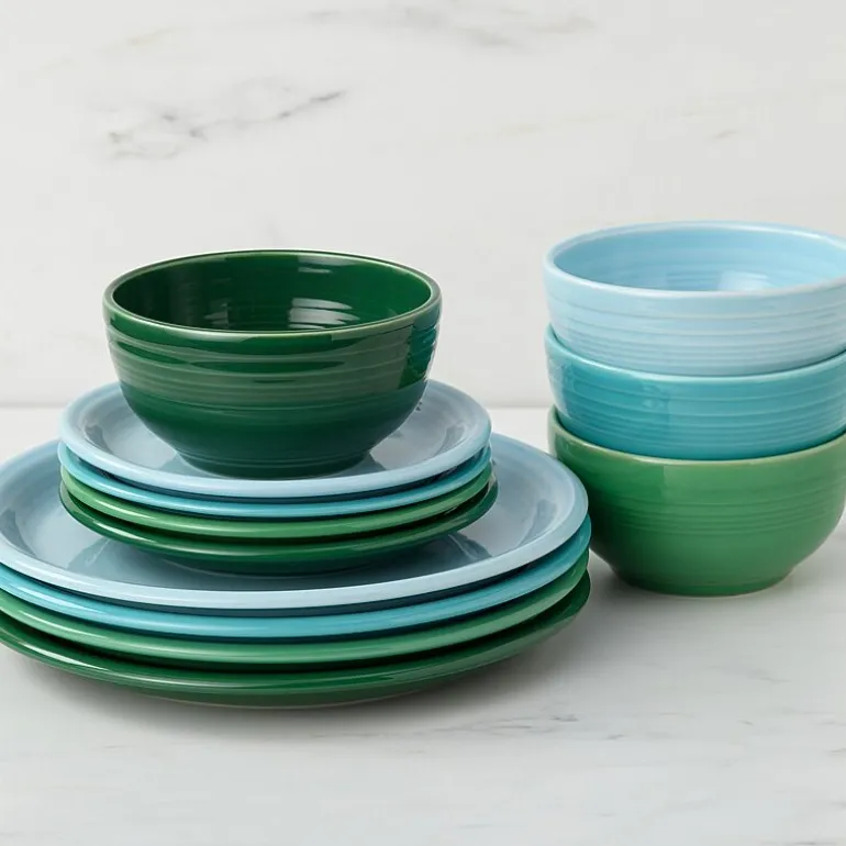 Fiesta Classic Rim 12-pc. Dinnerware Set