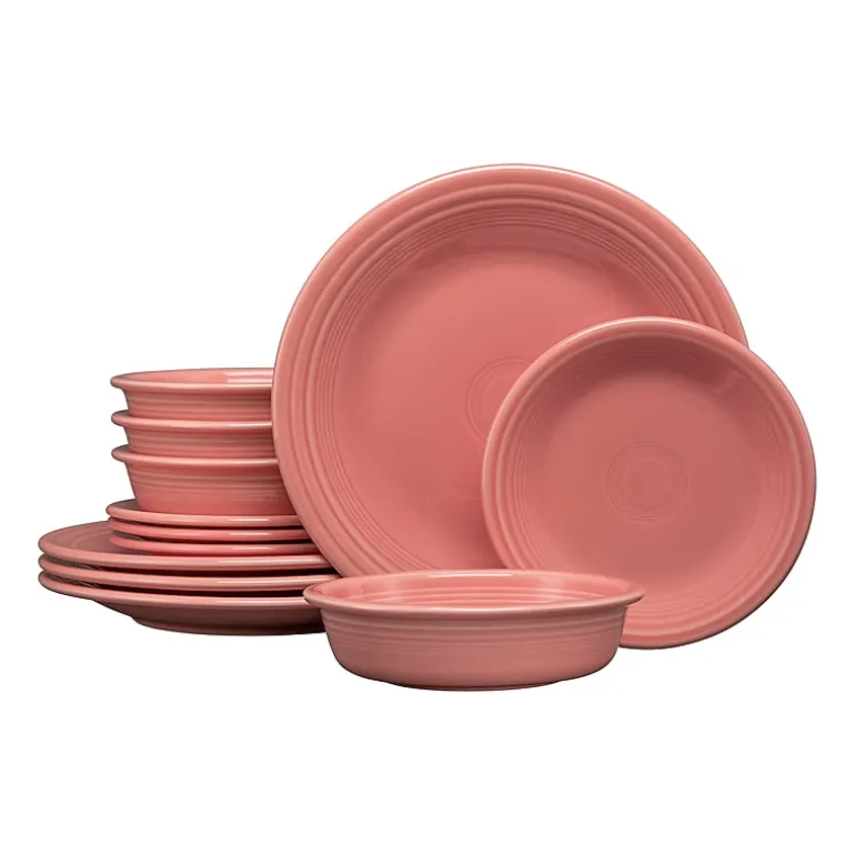 Fiesta Classic Rim 12-pc. Dinnerware Set