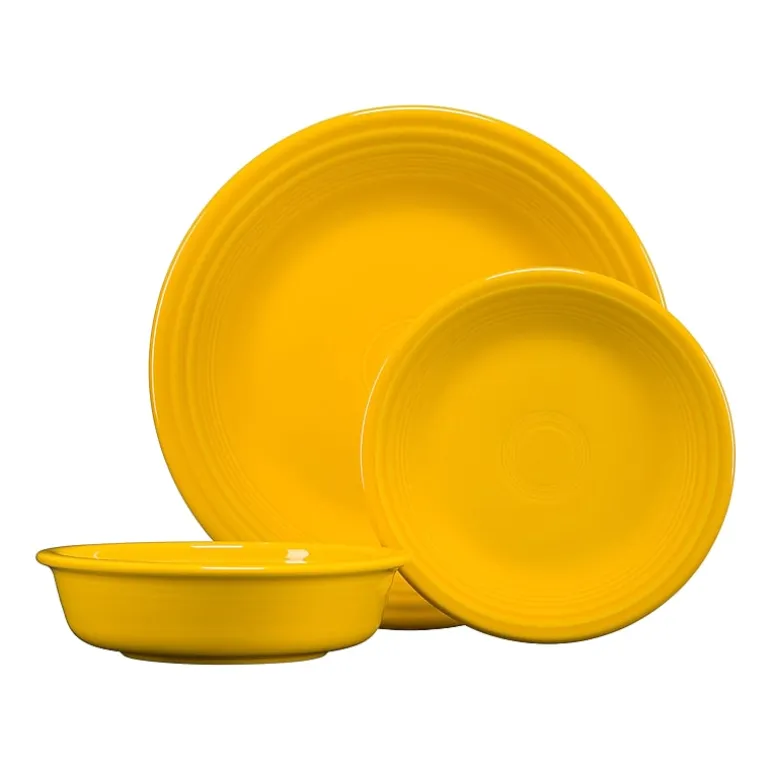 Fiesta Classic Rim 3-pc. Place Setting