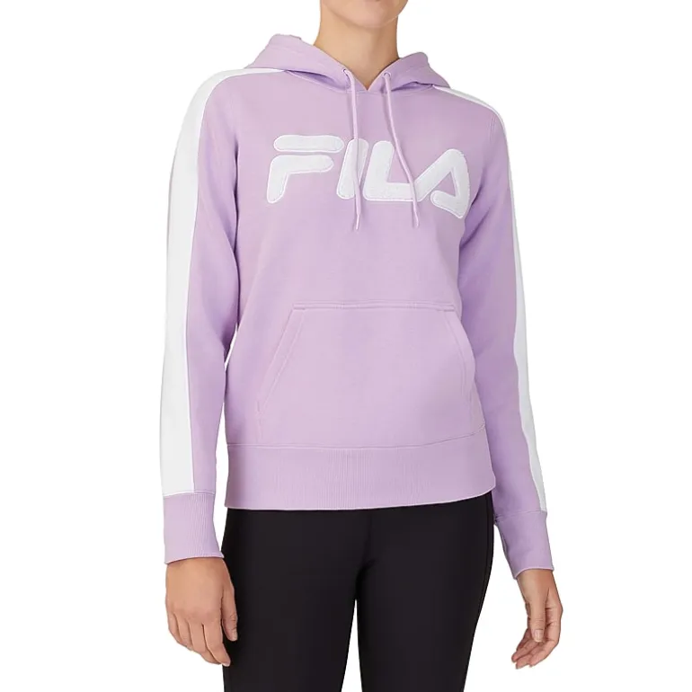 FILA Chica Fleece Womens Long Sleeve Fleece Active Hoodie