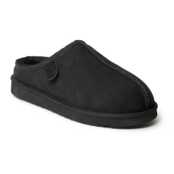 Fireside by Dearfoam’s Men's Grafton Genuine Shearling Clog With Taping Slippers
