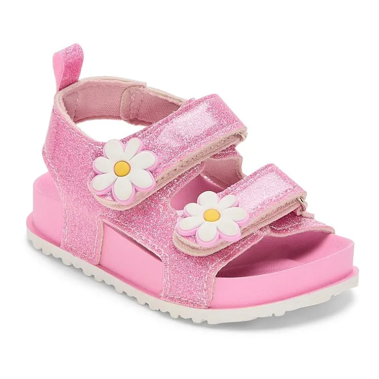 First Steps By Stepping Stones Girls Footbed Sandals
