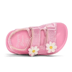First Steps By Stepping Stones Girls Footbed Sandals