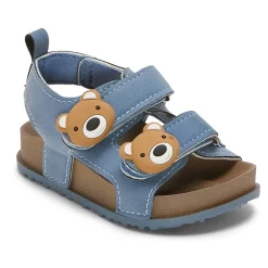 First Steps By Stepping Stones Infant Boys Footbed Sandals