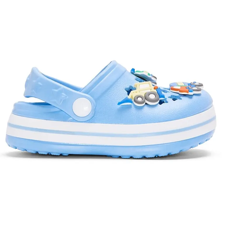 First Steps By Stepping Stones Infant Boys Slide Sandals