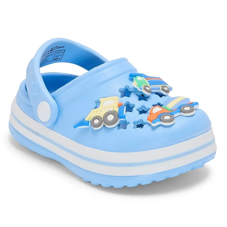 First Steps By Stepping Stones Infant Boys Slide Sandals