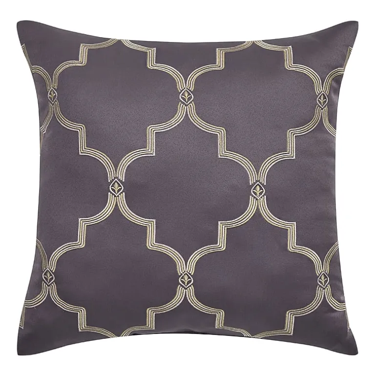 Five Queens Court Millbrook Square Throw Pillow