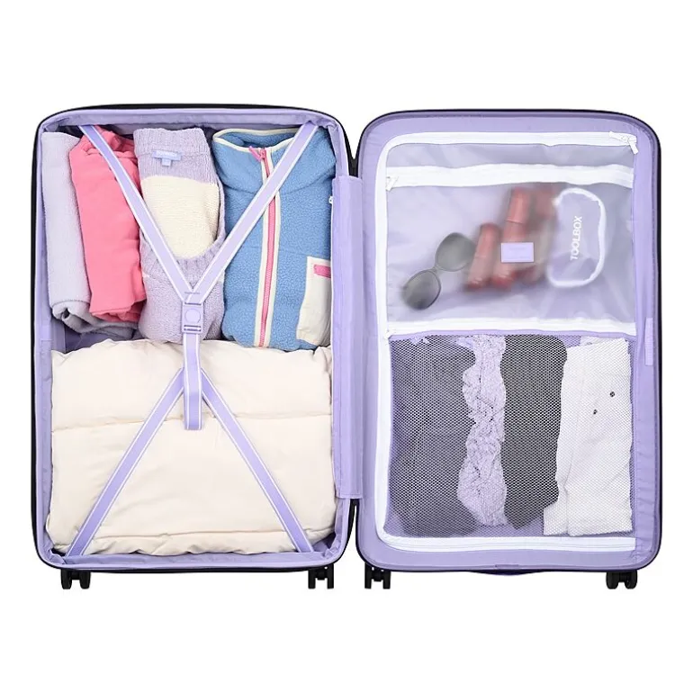 Florence By Mills X Delsey Paris Spin Me Away 29 Inch Hardside Expandable Checked Spinner Luggage