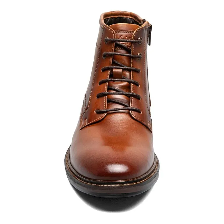 Florsheim Mens Flat Heel Lace Up Boots