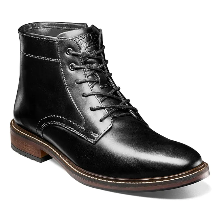 Florsheim Mens Flat Heel Lace Up Boots