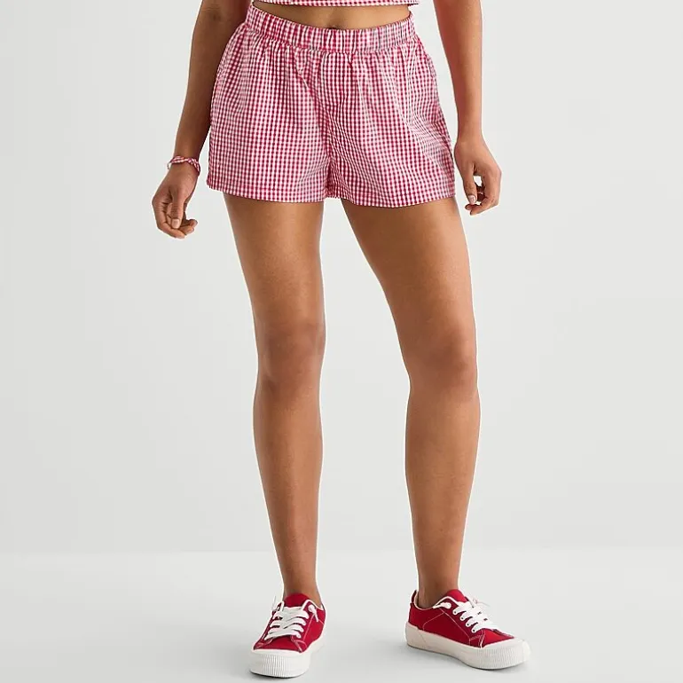 Forever 21 Womens High Rise Juniors Pull-On Short