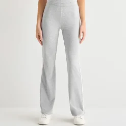 Forever 21 Womens Juniors Flare Mid Rise Pull-On Pant