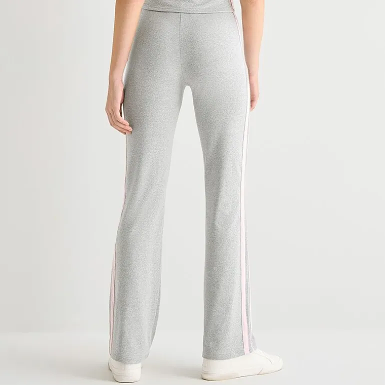 Forever 21 Womens Juniors Flare Mid Rise Pull-On Pant