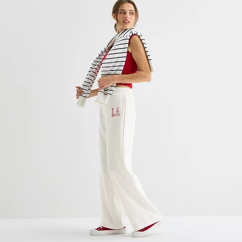 Forever 21 Womens Juniors Flare Mid Rise Sweatpant
