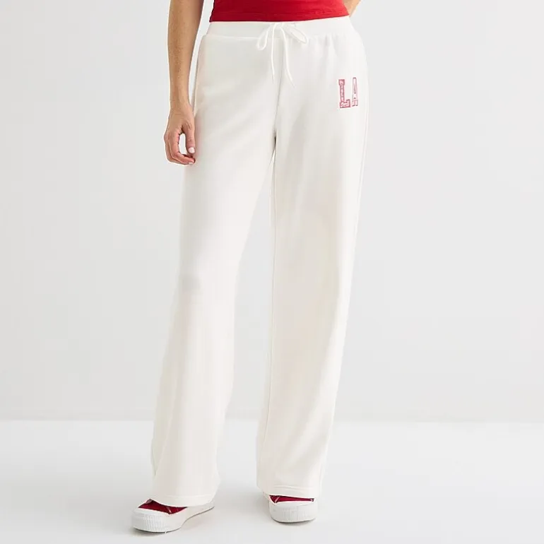 Forever 21 Womens Juniors Flare Mid Rise Sweatpant