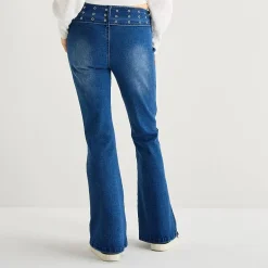 Forever 21 Womens Juniors Flare Leg Jean