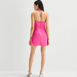 Forever 21 Womens Juniors Halter Neck Sleeveless Sundress