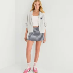 Forever 21 Womens Juniors High Rise A-Line Skirt