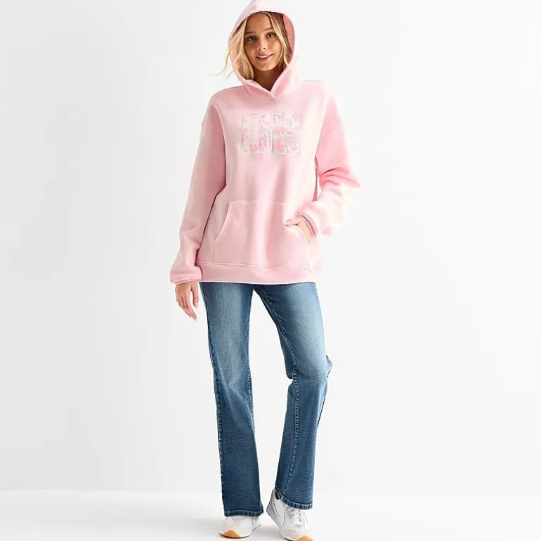 Forever 21 Womens Juniors Long Sleeve Fleece Hoodie