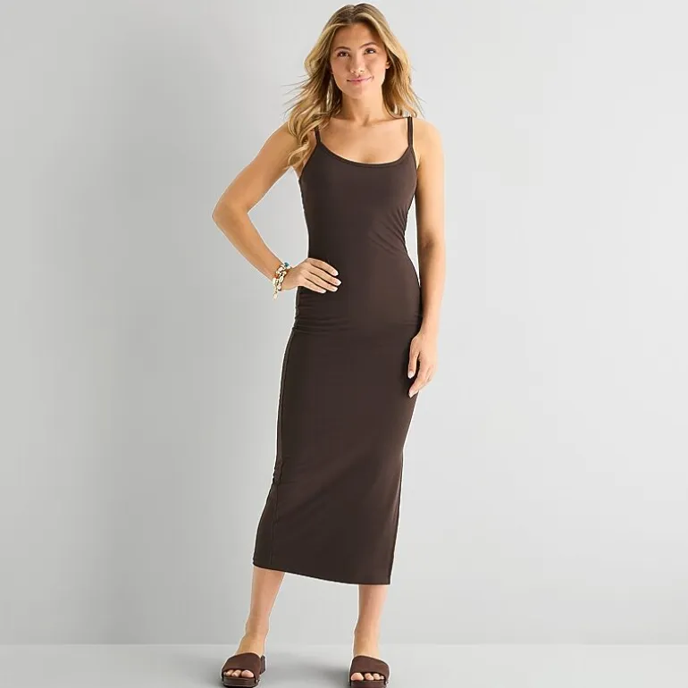 Forever 21 Womens Juniors Sleeveless Maxi Dress