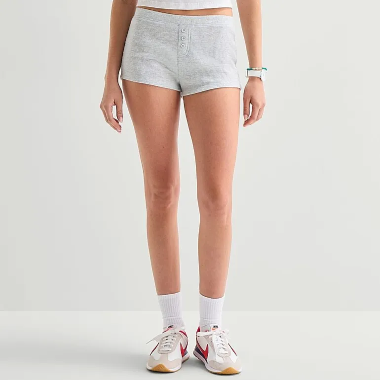 Forever 21 Womens Mid Rise Juniors Pull-On Short