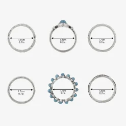 Forever 21 Womens Ring Set