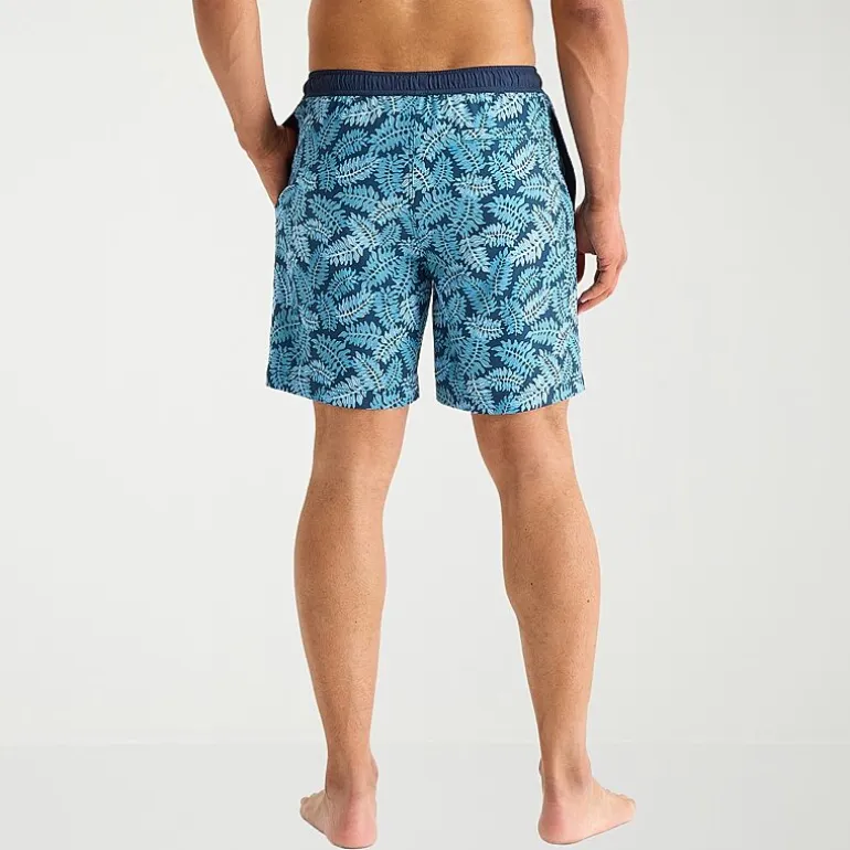 Free Country Mens 7" Camouflage Swim Trunks