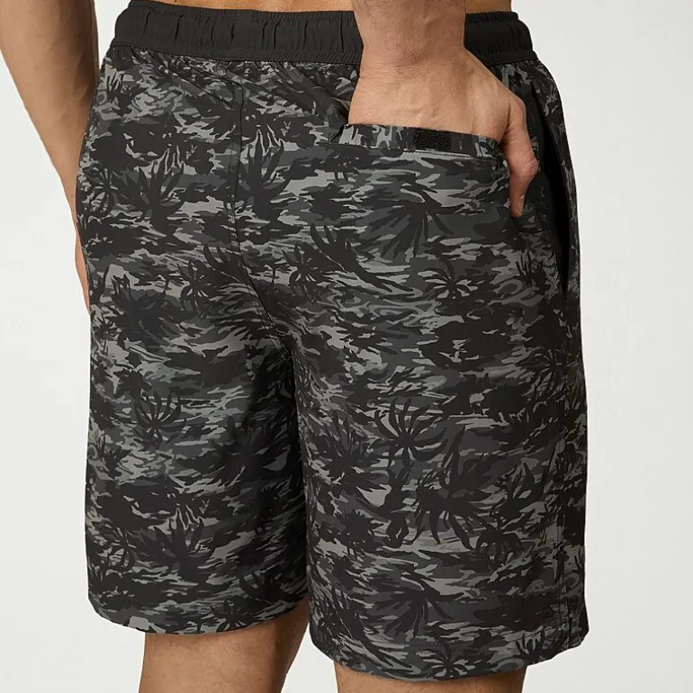 Free Country Mens 7" Camouflage Swim Trunks