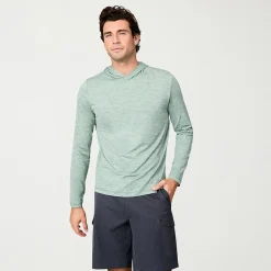 Free Country Sun Free Mens Long Sleeve Swim Shirt