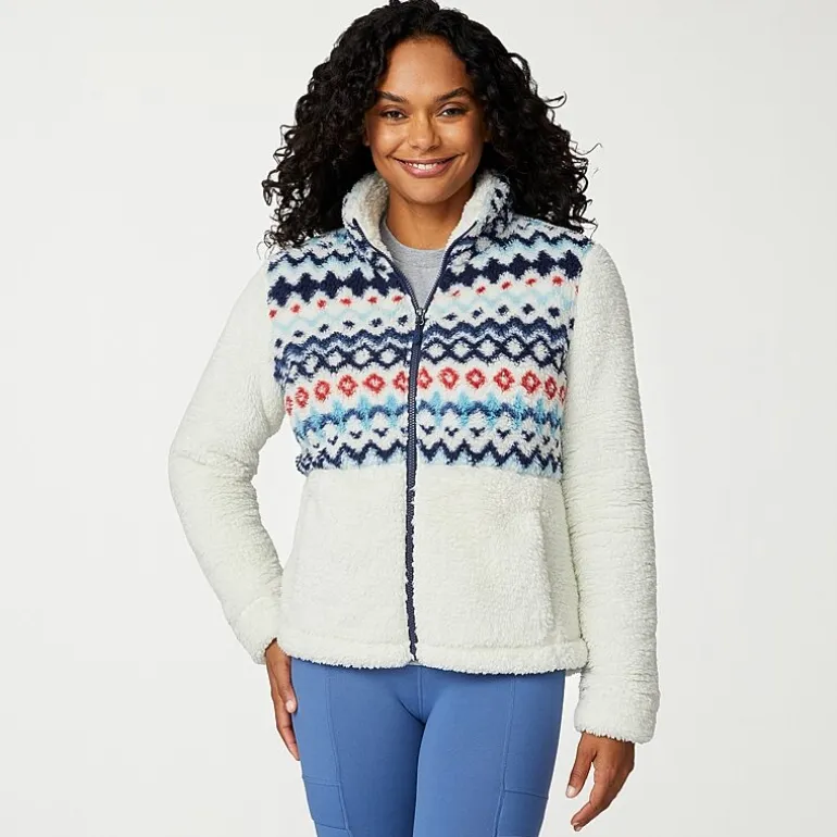 Free Country Womens Fleece Lightweight Jacket