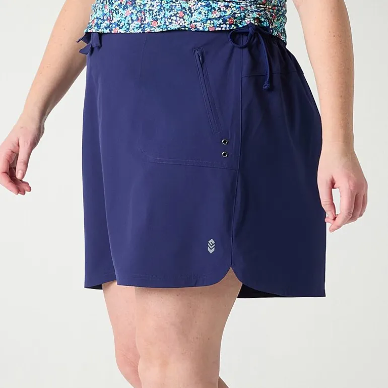 Free Country Womens Plus Swim Skirt
