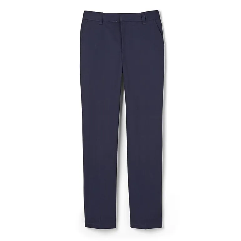 French Toast Big Kid Boys Straight Relaxed Fit Flat Front Pant