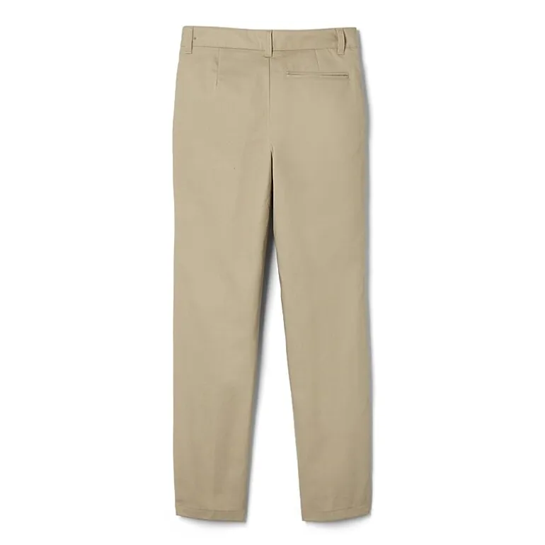 French Toast Big Kid Boys Straight Relaxed Fit Flat Front Pant