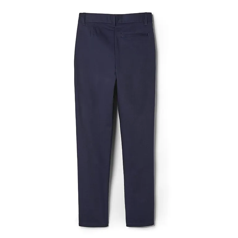 French Toast Big Kid Boys Straight Relaxed Fit Flat Front Pant