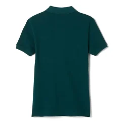 French Toast Big Kid Girls Short Sleeve Regular Fit Polo Shirt
