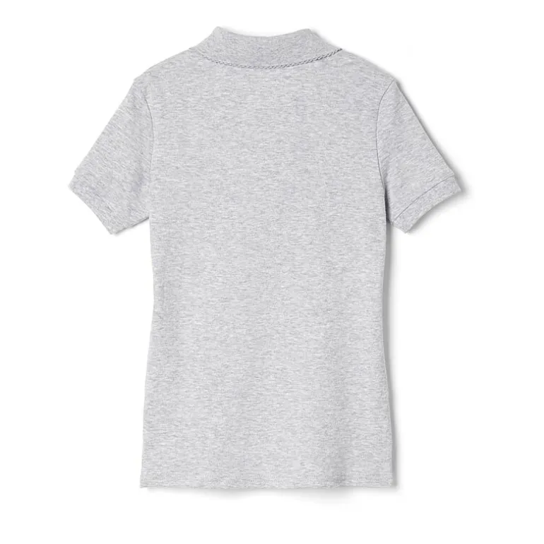 French Toast Big Kid Girls Short Sleeve Regular Fit Polo Shirt