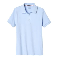 French Toast Big Kid Girls Short Sleeve Regular Fit Polo Shirt