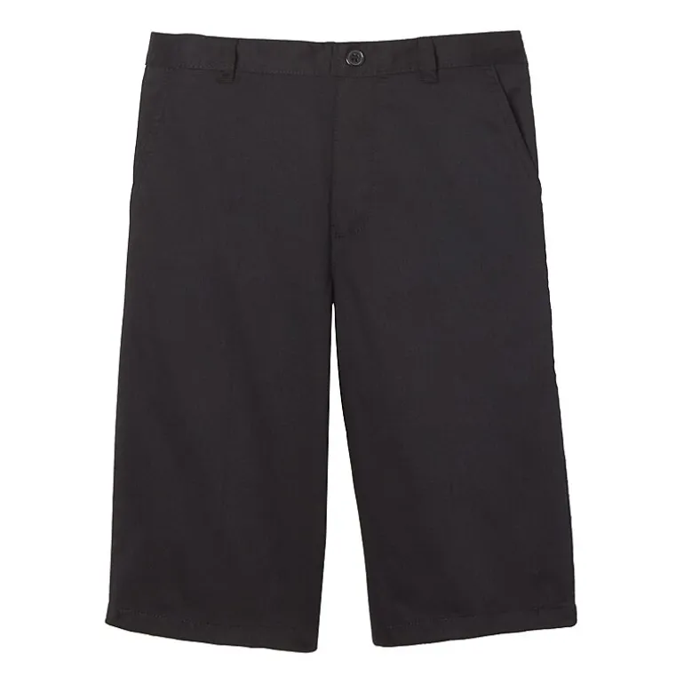 French Toast Flat Front Little & Big Kid Boys 10" Chino Short