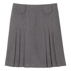French Toast Front-Pleated Tab Skirt Little & Big Kid Girls Pleated Skirt