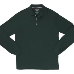 French Toast Little & Big Kid Boys Long Sleeve Boxy Fit Polo Shirt